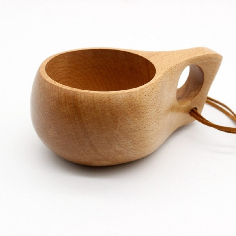 Stoviglie in legno fatte a mano Tazza in legno verde, 101-200ml