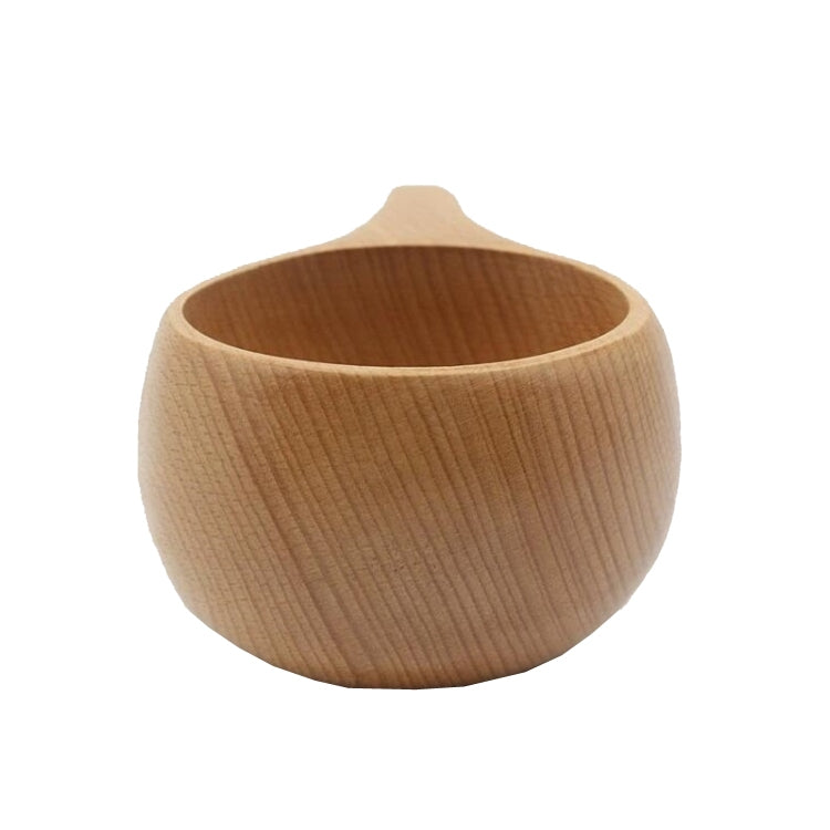 Stoviglie in legno fatte a mano Tazza in legno verde, 101-200ml