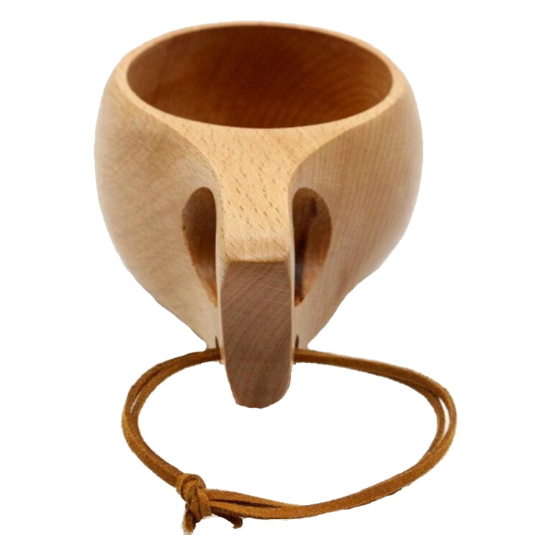 Stoviglie in legno fatte a mano Tazza in legno verde, 101-200ml