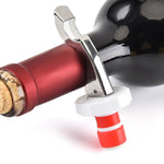 5 pezzi di gadget da cucina in acciaio inossidabile, tappo per vino in silicone, apri birra, Wine Stopper Opener