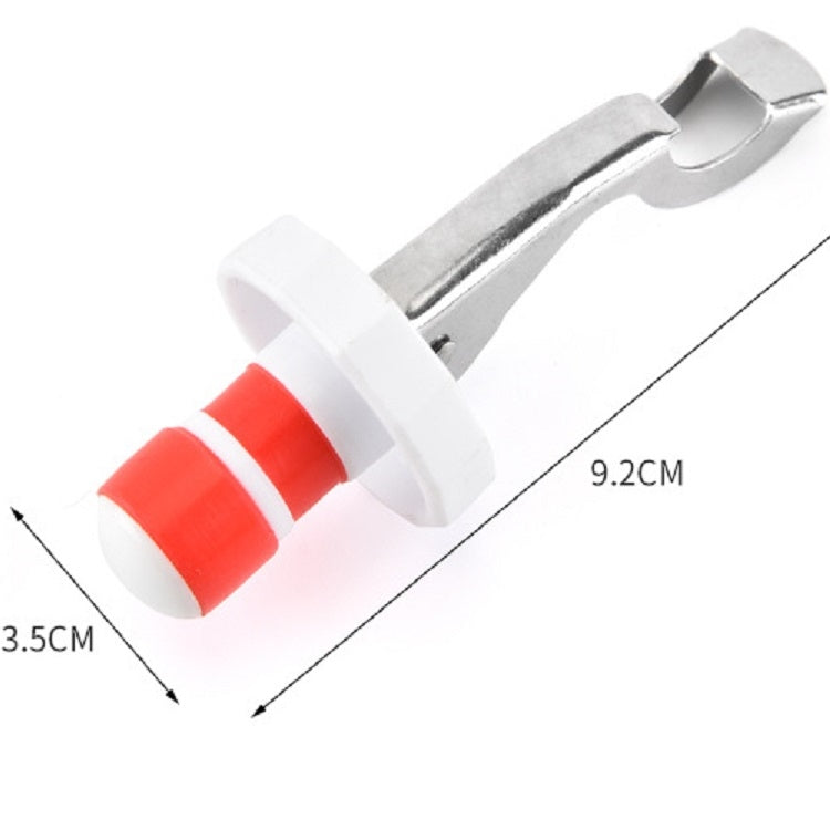 5 pezzi di gadget da cucina in acciaio inossidabile, tappo per vino in silicone, apri birra, Wine Stopper Opener
