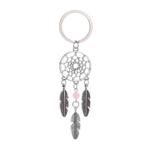 Portachiavi con perline serie Dream Catcher alla moda da 2 pezzi