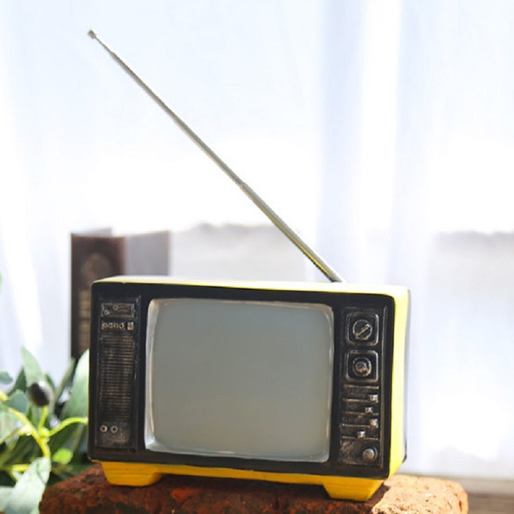 Radio TV vintage Decorazione per la casa Decorazione artigianale retrò, TV Yellow, TV Beige, TV Red, TV Pink, Radio Brown, Radio Silver, Radio Beige, Radio Red, Radio Pink