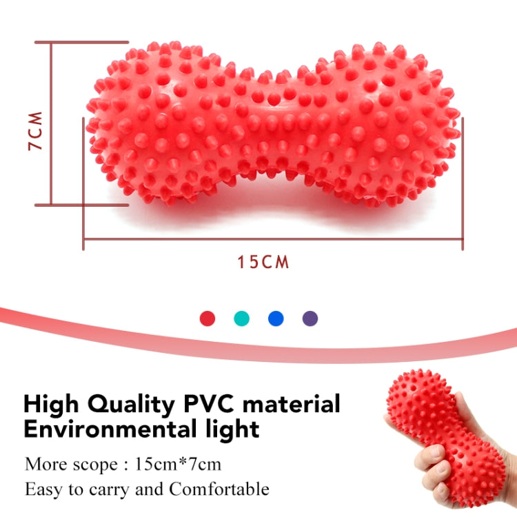Palla da massaggio con punta in PVC a forma di arachidi per alleviare il dolore muscolare, Peanut Shape PVC Massage Ball(Blue), Peanut Shape PVC Massage Ball(Green), Peanut Shape PVC Massage Ball(Red), Peanut Shape PVC Massage Ball(Purple)