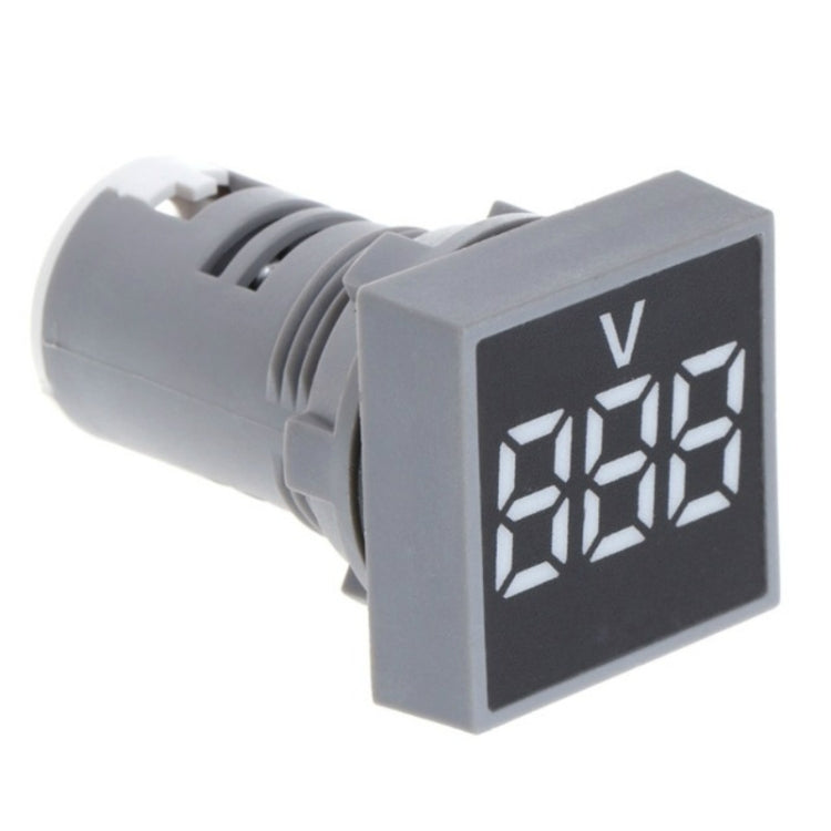 AD101-22VMS Mini AC 20-500V Voltmetro Pannello quadrato LED Indicatore misuratore di tensione digitale