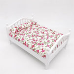 Mini letto per mobili per camera da letto della casa delle bambole 1:12, Mini Bed
