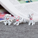 6 pezzi/set casa delle bambole giocattolo in miniatura cucina dalmata soggiorno micro decorazione paesaggistica, 6 PCS / Set Dalmatian
