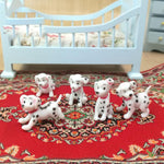6 pezzi/set casa delle bambole giocattolo in miniatura cucina dalmata soggiorno micro decorazione paesaggistica, 6 PCS / Set Dalmatian
