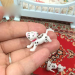 6 pezzi/set casa delle bambole giocattolo in miniatura cucina dalmata soggiorno micro decorazione paesaggistica, 6 PCS / Set Dalmatian