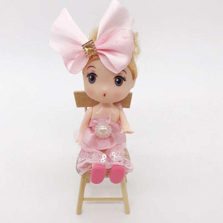3 pezzi di mobili per sala da pranzo in miniatura per casa delle bambole, sedie in legno, giocattoli educativi per bambini