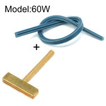 Testa per saldatore a forma di T per tutto lo strumento per saldare cavi a cristalli liquidi in rame, 30W, 40W, 60W