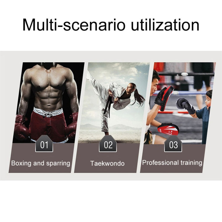 Bersaglio manuale per allenamento di boxe Sanda per arti marziali a forma di arco, Arc Red