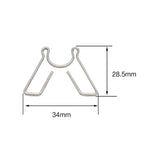 Supporto per staffa per supporto per saldatore M-Stand da 2 pezzi per TS100, Iron Stand