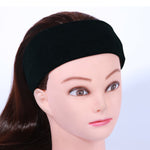 Fascia per capelli per yoga fitness, dimensioni: circa 21 x 7 cm, Fitness Hair Band (Pink), Yoga Fitness Hair Band (Black)