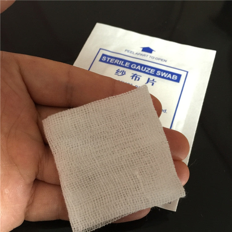 Garza di cotone usa e getta 10 pezzi 5x5 cm