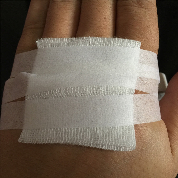 Garza di cotone usa e getta 10 pezzi 5x5 cm