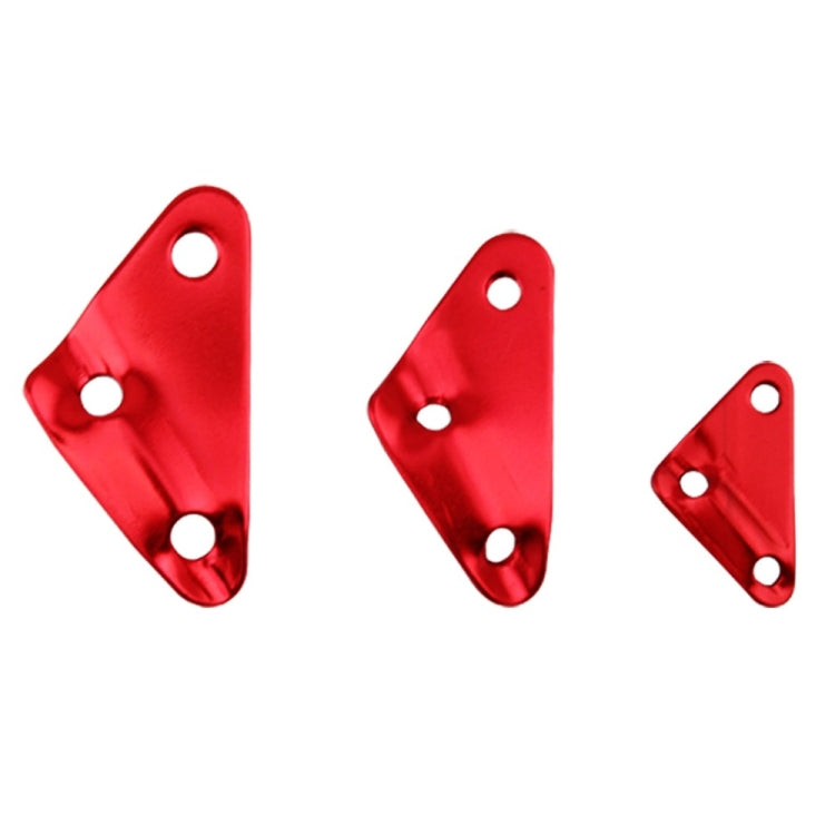 3 PCS Triangolo In Lega di Alluminio Corda Vento Fibbia di Regolazione Fibbia Tenda Baldacchino Fune Antiscivolo Fibbia Accessori