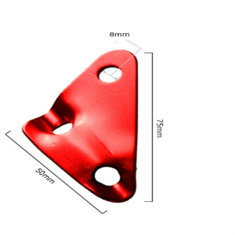 3 PCS Triangolo In Lega di Alluminio Corda Vento Fibbia di Regolazione Fibbia Tenda Baldacchino Fune Antiscivolo Fibbia Accessori