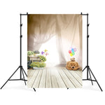 Sfondo fotografico a tema fotografico per bambini da 1,5 x 2,1 m
