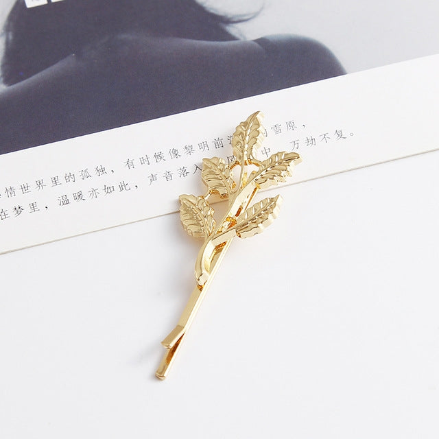 2 pezzi Il miglior regalo per le donne Fermagli per capelli Forcina luminosa Accessori semplici per lo styling dei capelli