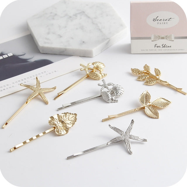 2 pezzi Il miglior regalo per le donne Fermagli per capelli Forcina luminosa Accessori semplici per lo styling dei capelli