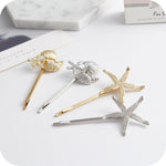 2 pezzi Il miglior regalo per le donne Fermagli per capelli Forcina luminosa Accessori semplici per lo styling dei capelli