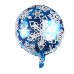 Palloncino in pellicola di alluminio con decorazione natalizia a forma di fiocco di neve da 5 pezzi, 32×36cm Mini Snowflake, 29×40cm Mini Snowflake, 45×45cm Snowflake, 50×58cm Snowflake, 73×73cm Large Snowflake