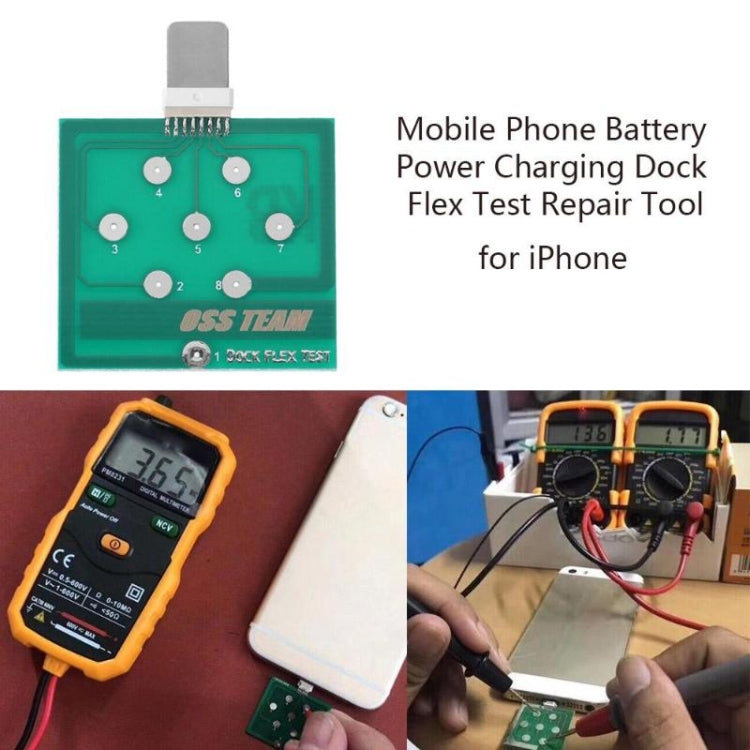 Scheda test spina base per smartphone Apple e Android