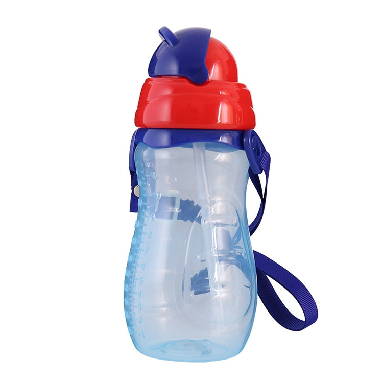 Biberon per bambini con cannuccia Cartone animato portatile Salva tazze Bottiglie sportive Tazze per bambini