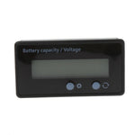 Misuratore potenza batteria 12V con display LCD verde