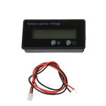 Misuratore potenza batteria 12V con display LCD verde