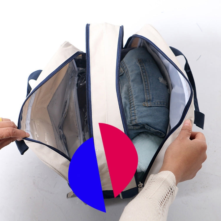 Borse da viaggio di separazione bagnate e asciutte Oxford portatili di grande capacità di moda