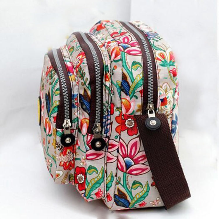 Borsa a tracolla da donna Borsa a tracolla multistrato in nylon impermeabile