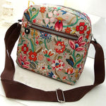 Borsa a tracolla da donna Borsa a tracolla multistrato in nylon impermeabile
