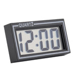 Orologio digitale elettronico leggero e conveniente con display LCD digitale per cruscotto dell'auto, Dashboard Clock