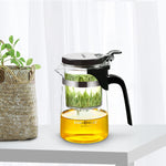 KAMJOVE Elegante tazza a bolle teiera da ufficio teiera a fiori Set da tè in vetro resistente al calore, K-200 400ML, K-201 500ML, K-202 750ML, K-203 600ML, K-204 600ML, K-205 900ML