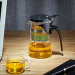 KAMJOVE Elegante tazza a bolle teiera da ufficio teiera a fiori Set da tè in vetro resistente al calore, K-200 400ML, K-201 500ML, K-202 750ML, K-203 600ML, K-204 600ML, K-205 900ML
