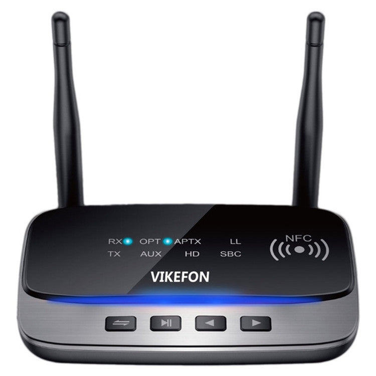 VIKEFON BT-21 Adattatore Bluetooth 5.0 Ricevitore trasmettitore audio Bluetooth