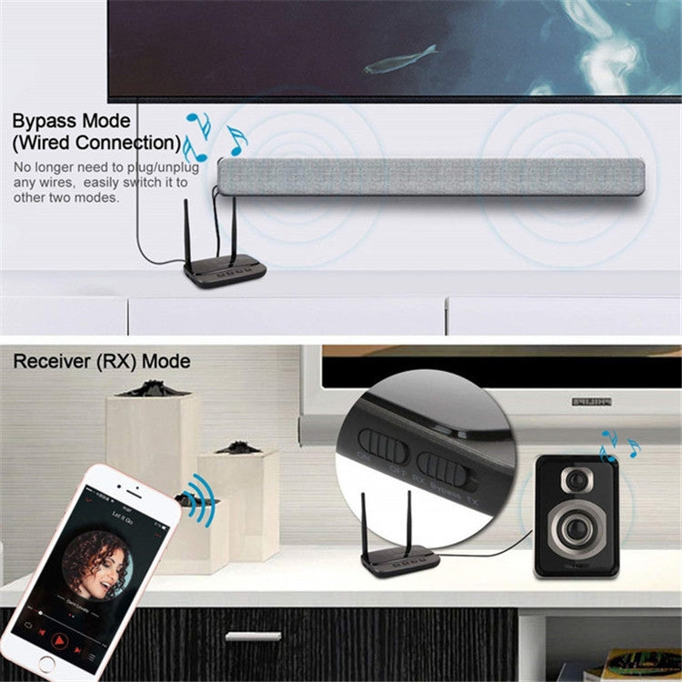 VIKEFON BT-21 Adattatore Bluetooth 5.0 audio wireless
