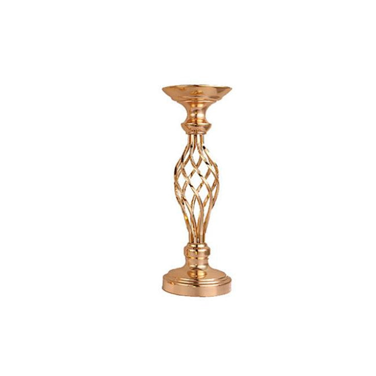 Decorazione per oggetti di scena per matrimoni in finestra in ferro battuto placcato oro, 40cm, 48cm, 54cm