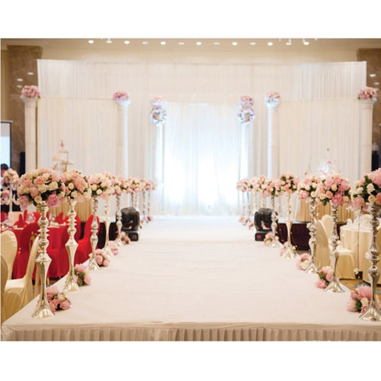 Decorazione per oggetti di scena per matrimoni in finestra in ferro battuto placcato oro, 40cm, 48cm, 54cm