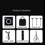 Kit luce anello LED 21 pollici con telecomando e treppiede