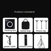 Kit luce anello LED 18 pollici con telecomando e treppiede