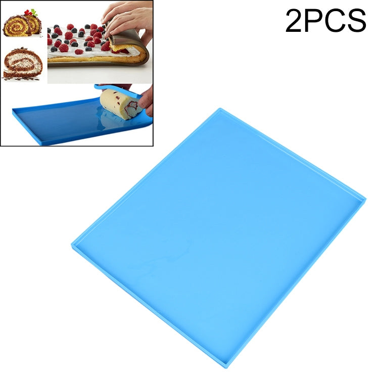 2 pezzi di tappetino antiaderente per torta svizzero, strumenti di cottura per torte, tappetino in silicone