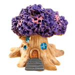 Micro paesaggio decorazione vaso di fiori carnoso cartone animato costruzione giocattolo grande casa sull'albero decorazione in resina