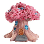 Micro paesaggio decorazione vaso di fiori carnoso cartone animato costruzione giocattolo grande casa sull'albero decorazione in resina