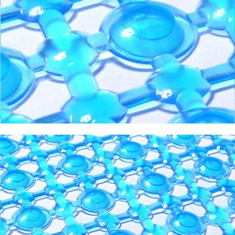 Tappetino da bagno Waterdrop da 7 pezzi con tappetino antiscivolo per vasca da bagno con massaggio a ventosa