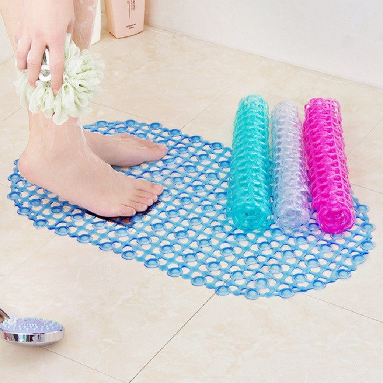 Tappetino da bagno Waterdrop da 7 pezzi con tappetino antiscivolo per vasca da bagno con massaggio a ventosa