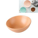 Ciotola in ceramica per cani e gatti con supporto in legno