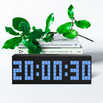 Sveglia elettronica digitale Orologio da tavolo creativo a LED Spina americana, 4 Digits 5 Segments, 4 Digits 7 Segments, 6 Digits 5 Segments, 6 Digits 7 Segments